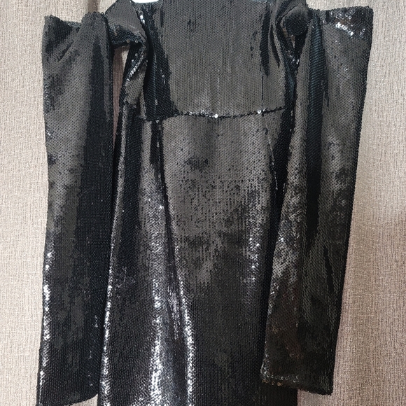 Prettylittlething Mini strapless sequins dress - Picture 11 of 17